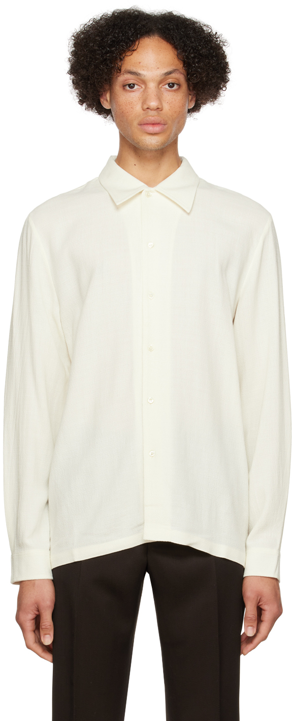 White Rampoua Shirt by Séfr on Sale