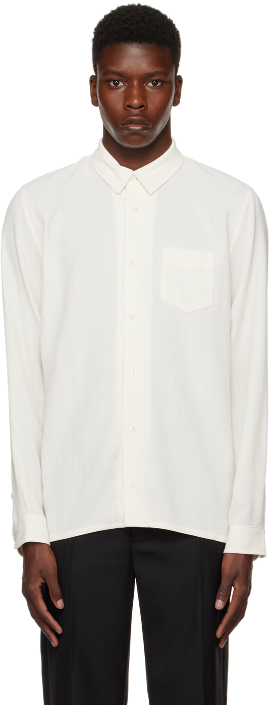 Off-White Sly Check Shirt SSENSE Men Clothing Shirts Casual Shirts 