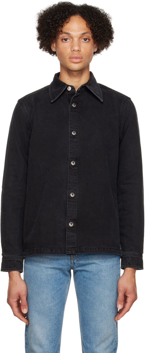 Séfr Black Palak Shirt | Smart Closet