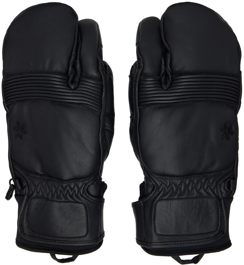 Goldwin Black Formfitting Gloves