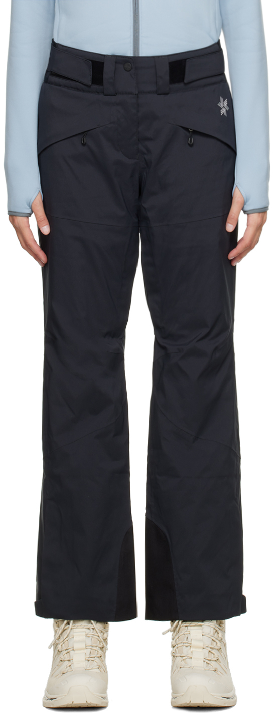 Goldwin Black Solid Pants