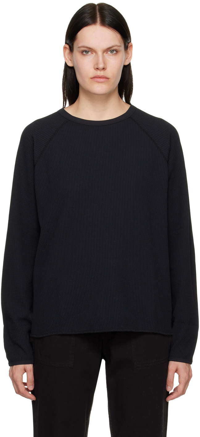 Black Thermal Long Sleeve T-Shirt