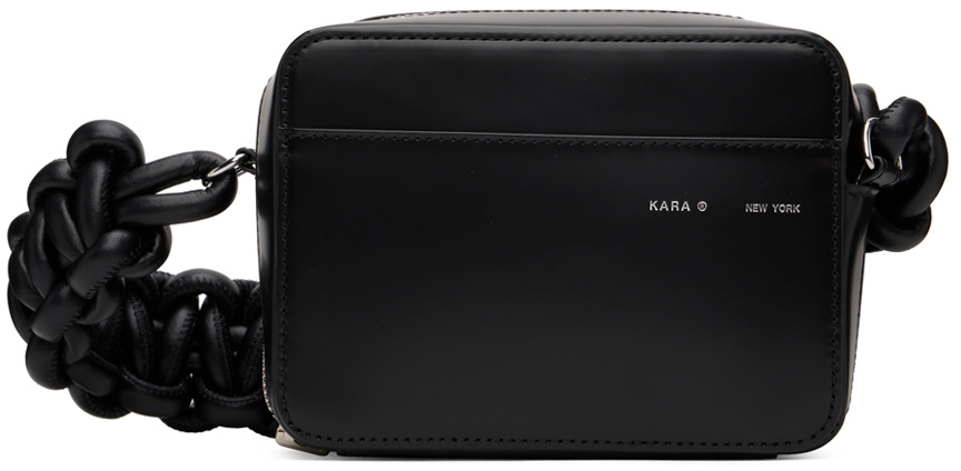 Black Tactile Messenger Bag SSENSE Men Accessories Bags Luggage 