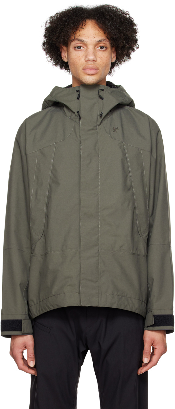 Goldwin: Khaki Water-Resistant Jacket | SSENSE UK