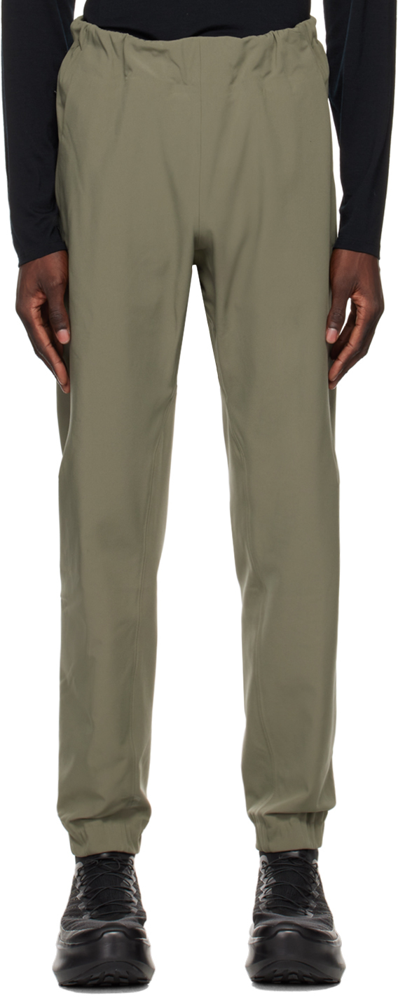Veilance Khaki Secant Track Pants SSENSE
