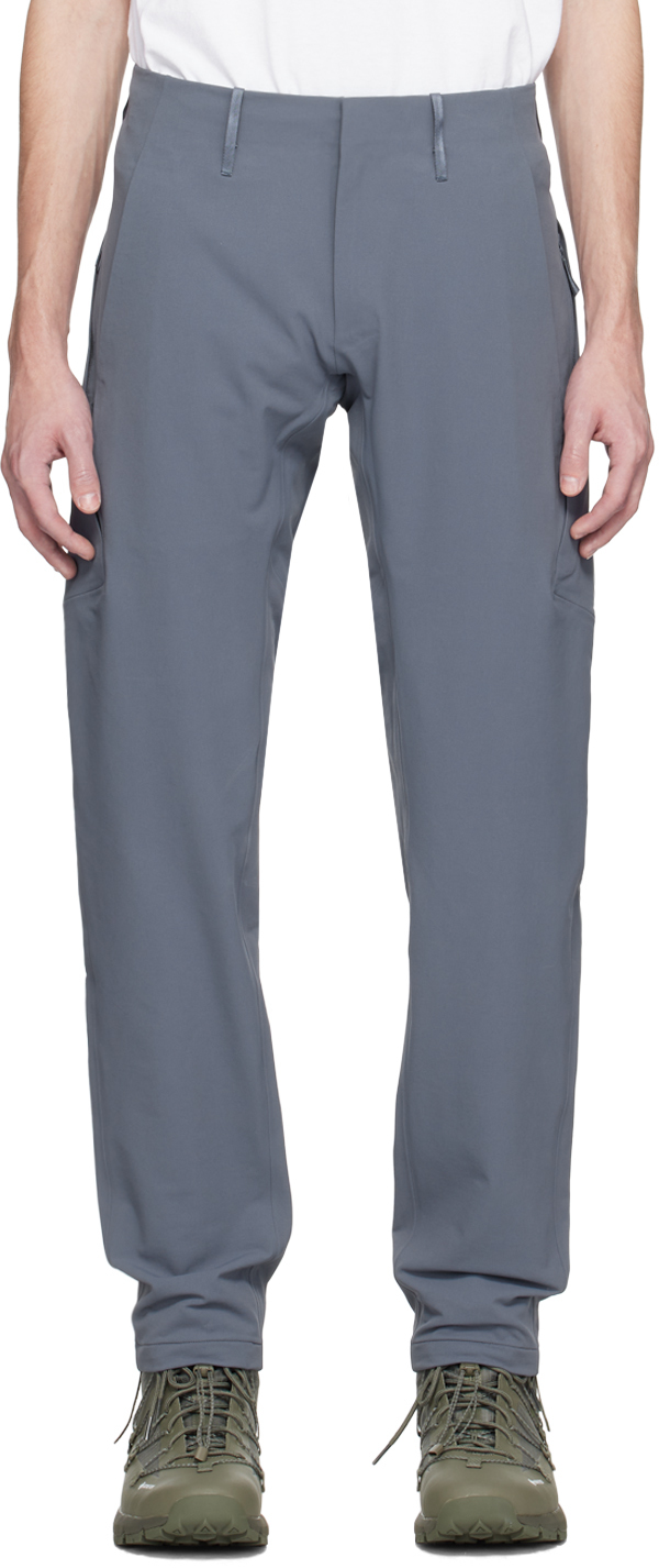 Veilance Gray Align Mx Trousers In Overcast