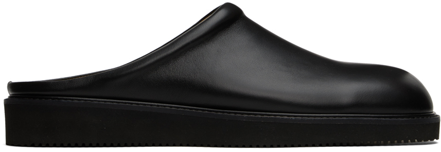 LE17SEPTEMBRE SSENSE Exclusive Black Square Toe Loafers