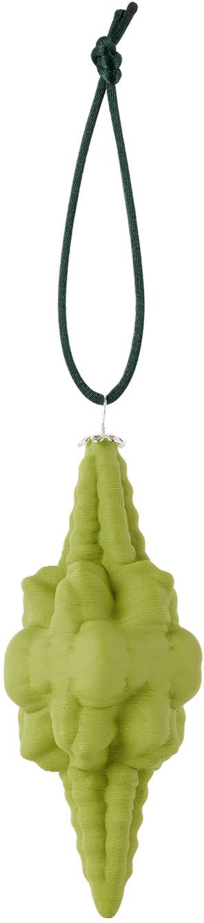 Polymorf Ssense Exclusive Green Stalik Ornament In Light Green