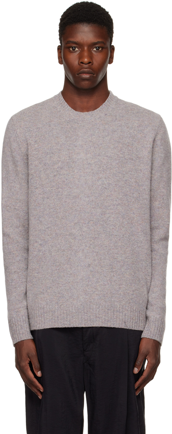 President's Gray Crewneck Sweater In Grey