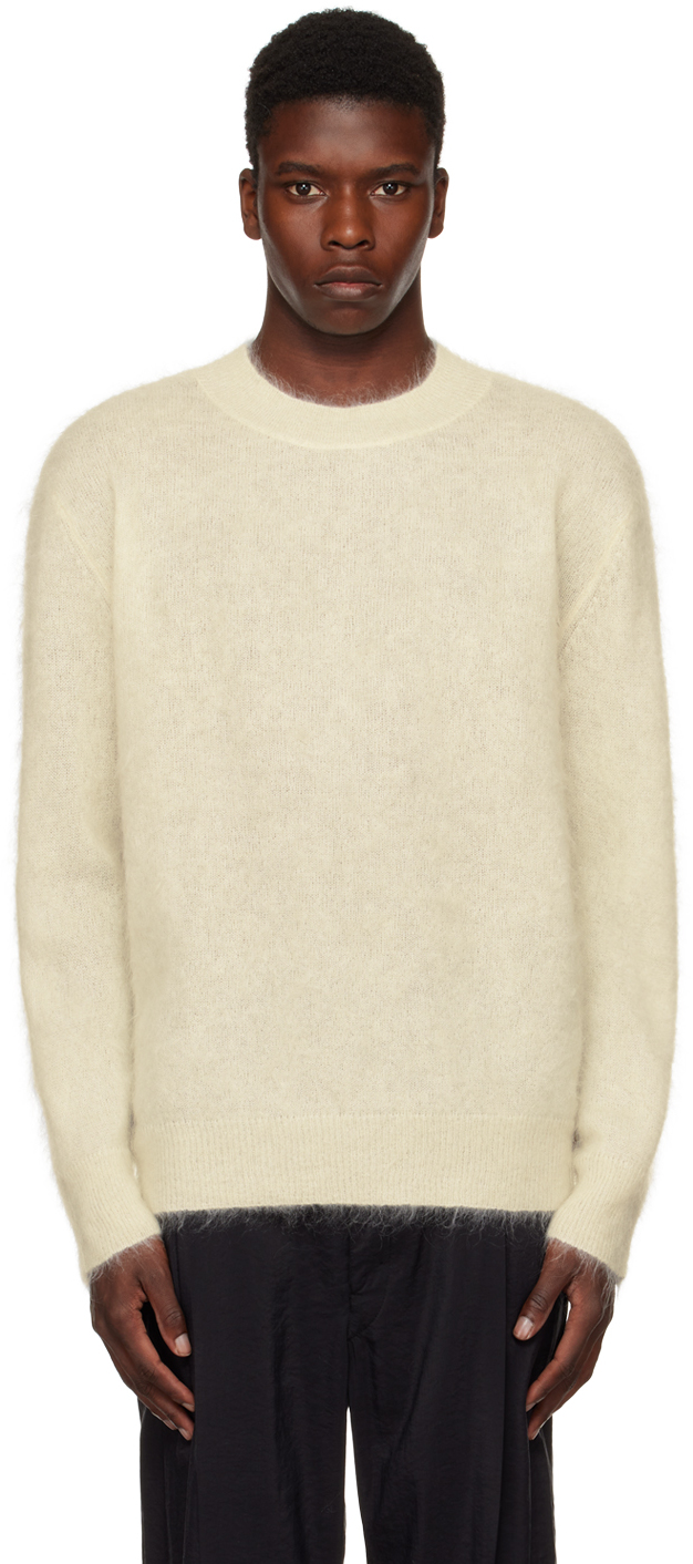 PRESIDENT's: Off-White Crewneck Sweater | SSENSE