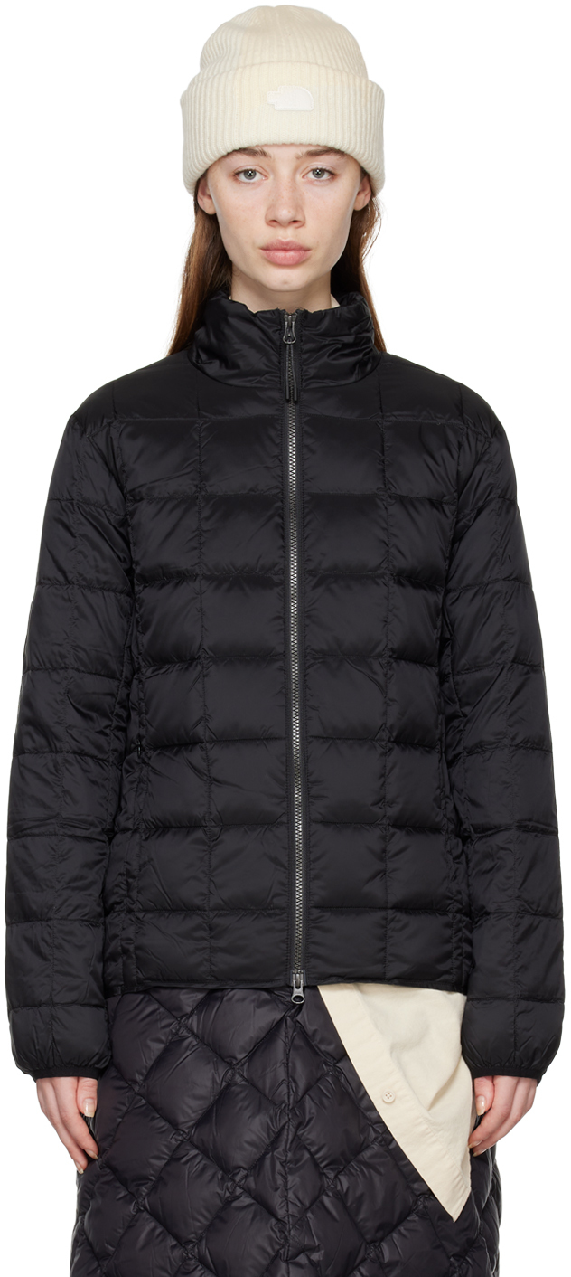 Taion Black High Neck Down Jacket