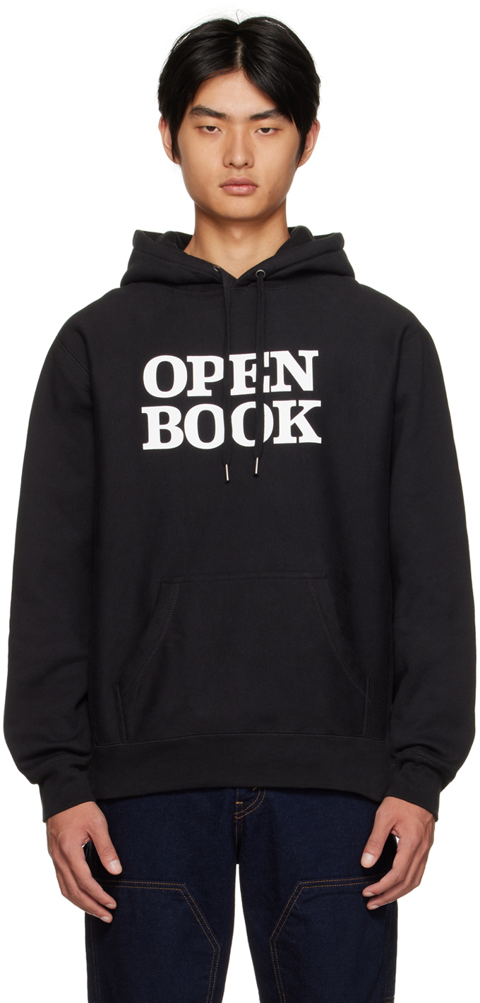 SSENSE Exclusive Black Open Book Hoodie