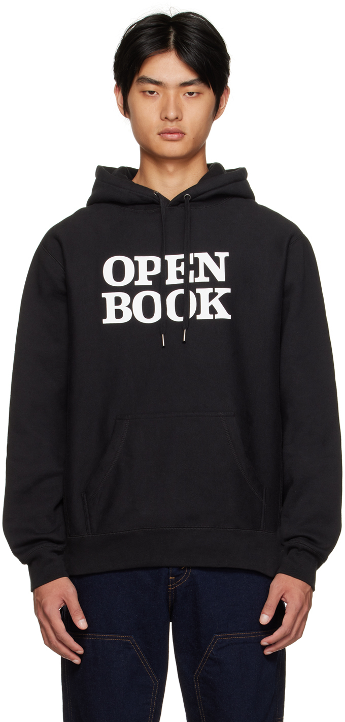 Cowgirl Blue Co SSENSE Exclusive Black Open Book Hoodie