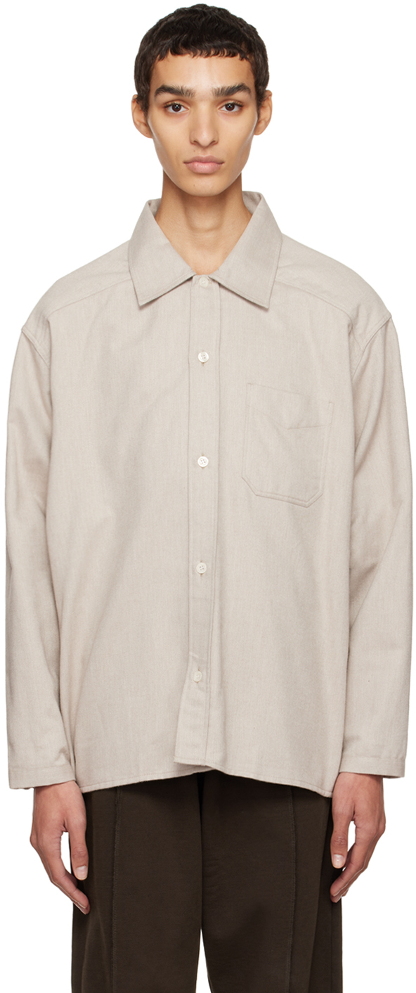 mfpen: Gray Delivery Shirt | SSENSE