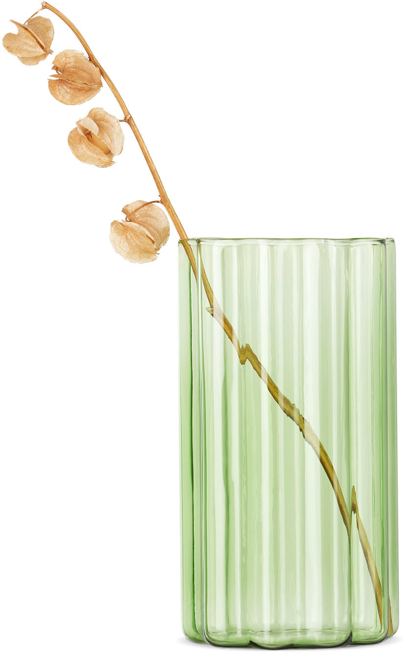 Fazeek Green Wave Vase