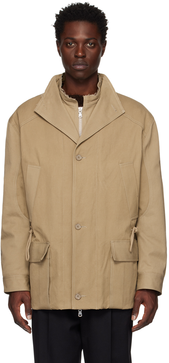 Magliano Khaki Beuys Field Jacket In 43 Military Olive