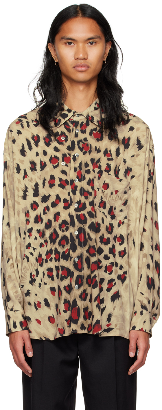 magliano 19aw big big shirts leopard-