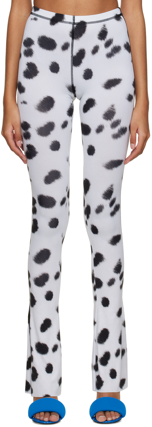 Black Dalmatian Leggings