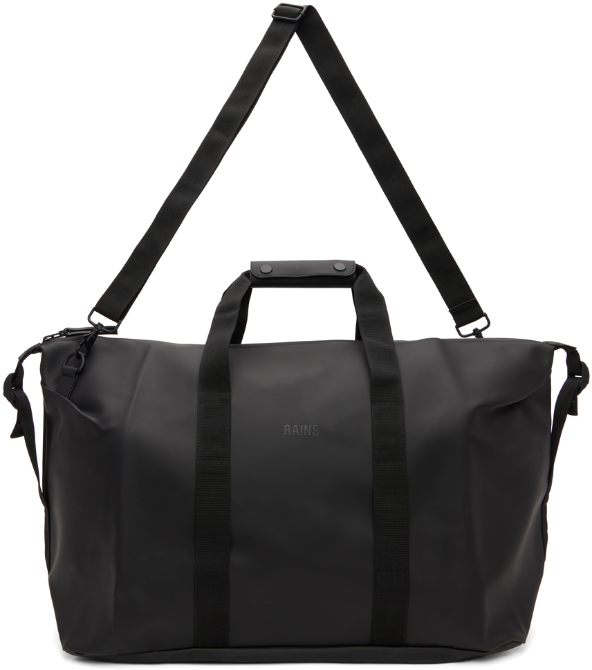 RAINS Black Weekend Duffle Bag SSENSE Canada