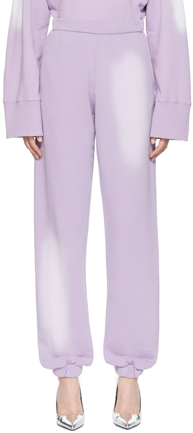 The Attico Purple Peggy Lounge Pants