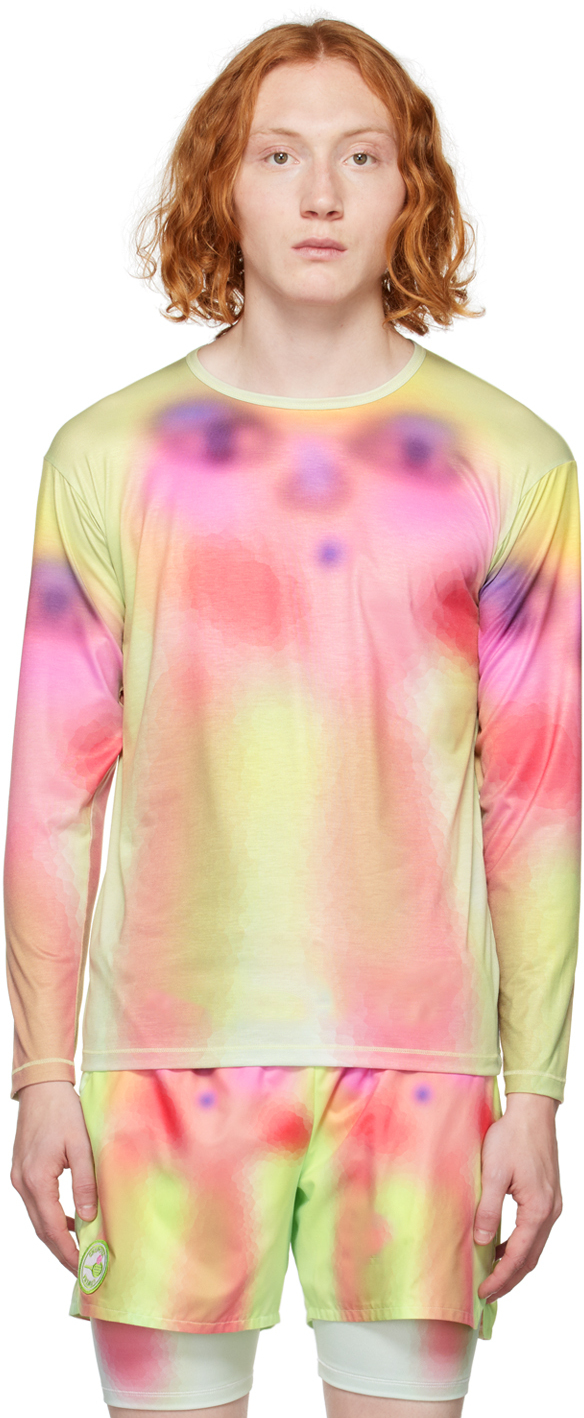 Multicolor Crewneck Long Sleeve T-Shirt by Chopova Lowena on Sale