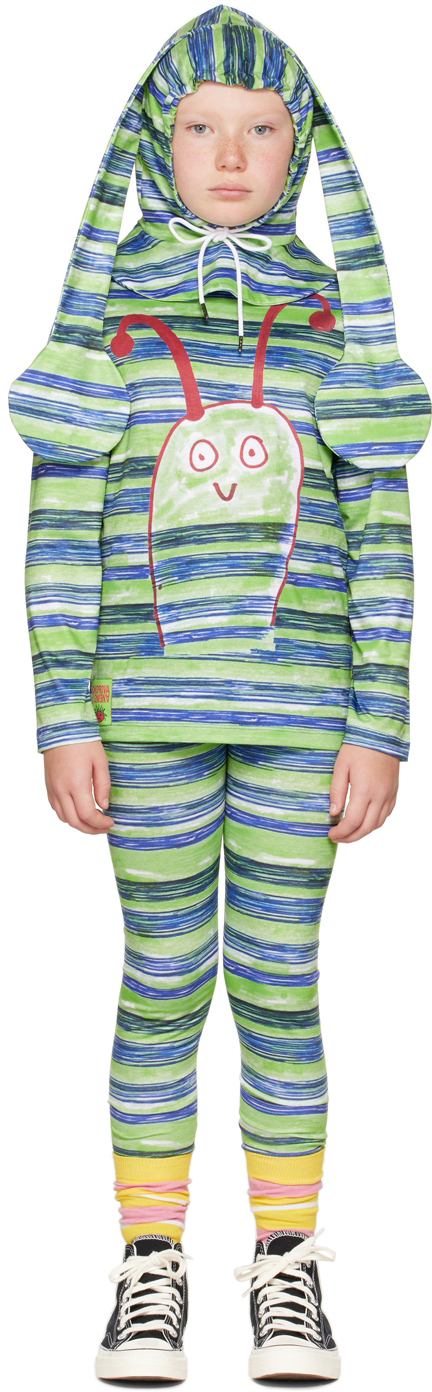 SSENSE Exclusive Kids Green & Blue Funny Bug Costume by Chopova Lowena on  Sale