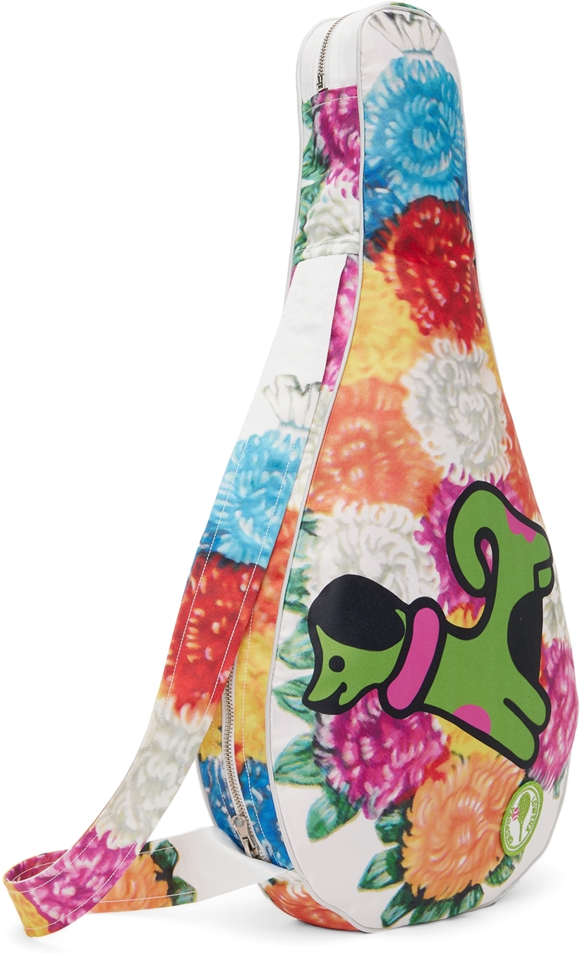 CHOPOVA LOWENA SSENSE EXCLUSIVE KIDS WHITE RACKET BAG