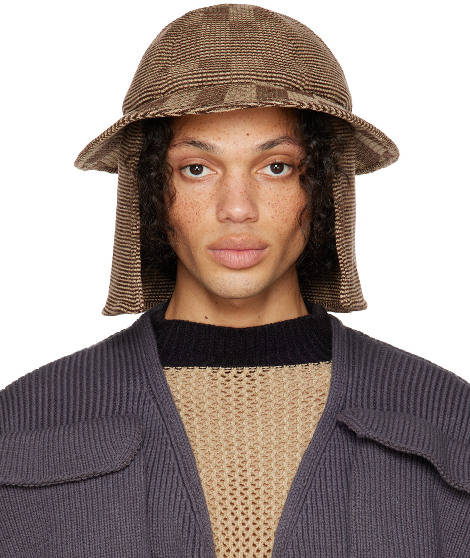 Isa Boulder: SSENSE Exclusive Delusion Check Hat | SSENSE