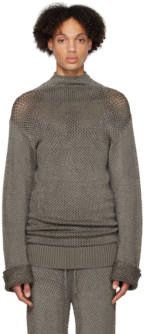 Isa Boulder SSENSE Exclusive Gray Armour Sweater