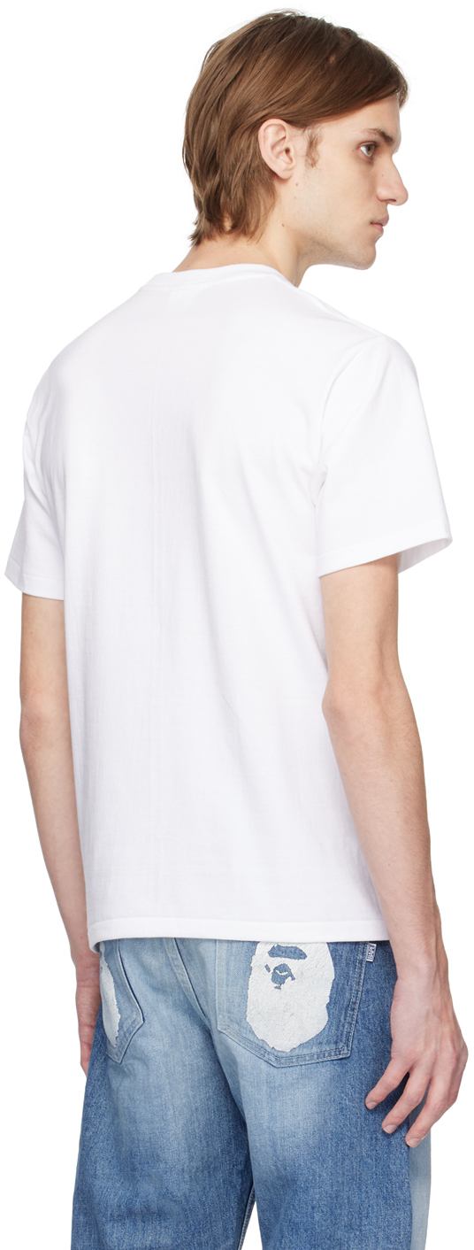 BAPE White ABC Camo T-Shirt | Smart Closet