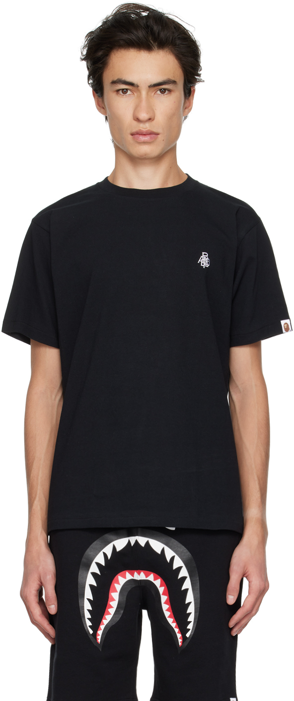 BAPE: Black One Point T-Shirt | SSENSE Canada