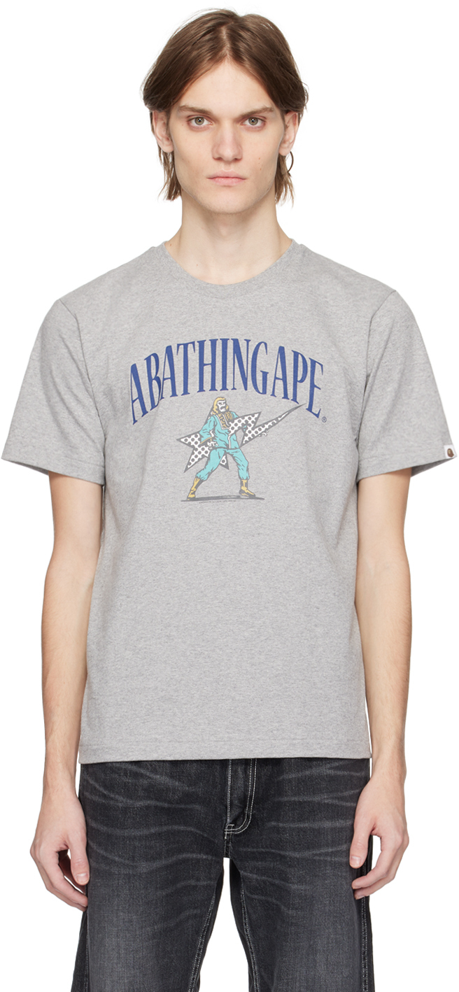 Bape Gray Archive Graphic #2 T-shirt