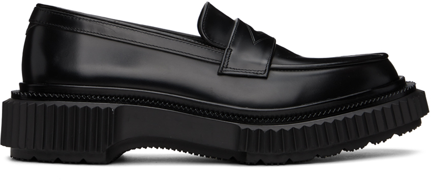 Black Type 182 Loafers by Adieu on Sale