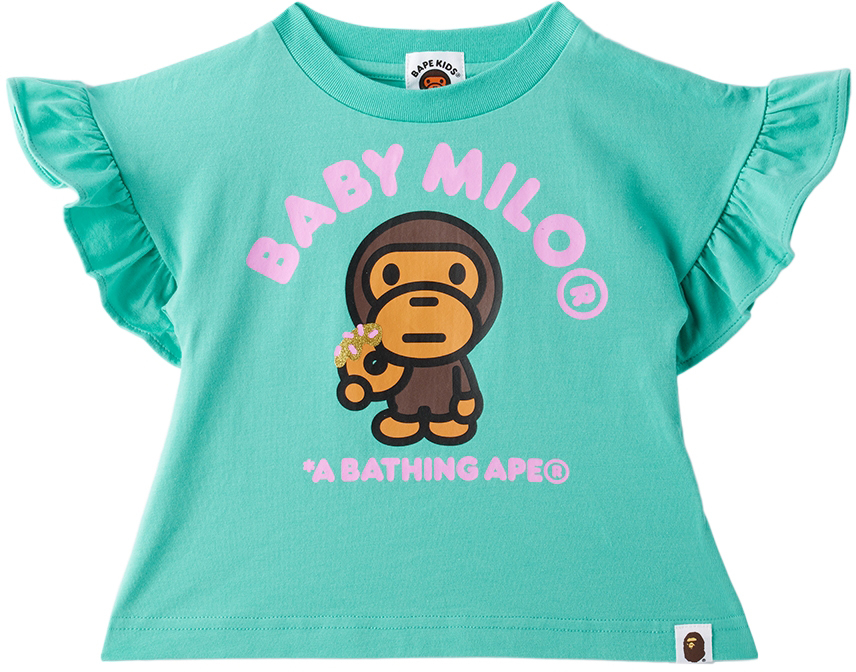Bape Baby Green Baby Milo Donuts T-shirt