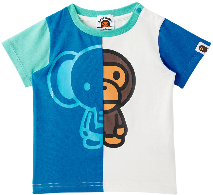 Bape Baby Blue Baby Milo & Friends T-shirt