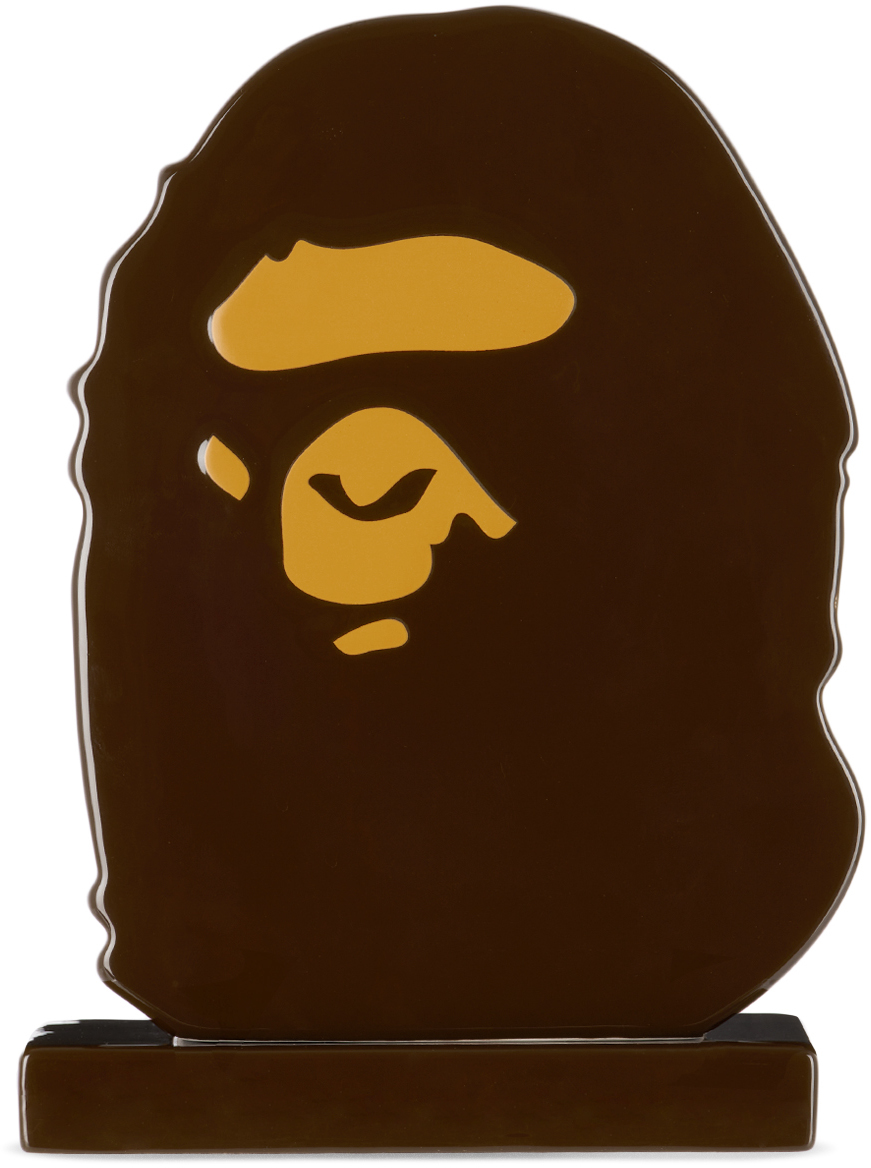Bape Brown Ape Head Incense Holder