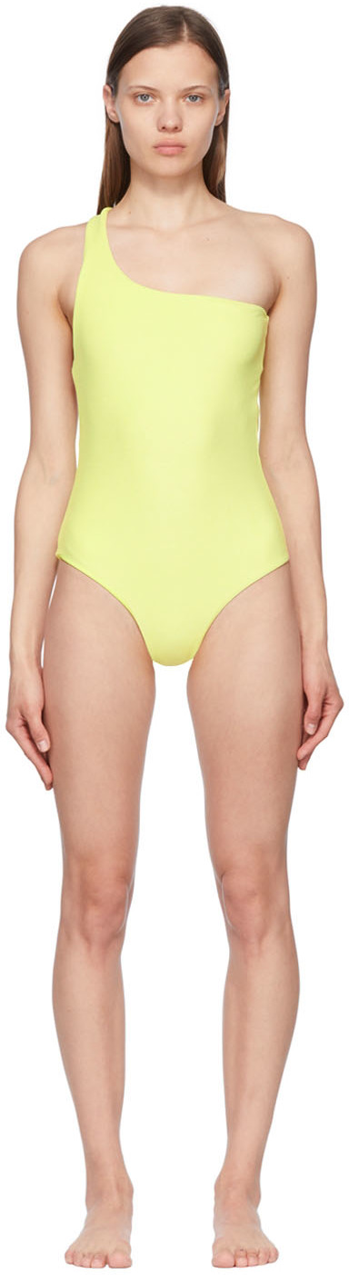 Jade Swim Yellow Evolve One-Piece Swimsuit