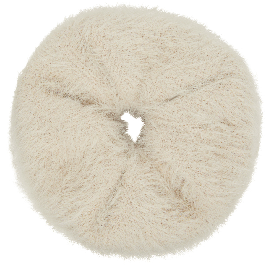 Jacquemus Off-white 'le Chouchou Neve' Scrunchie In 110 Off-white