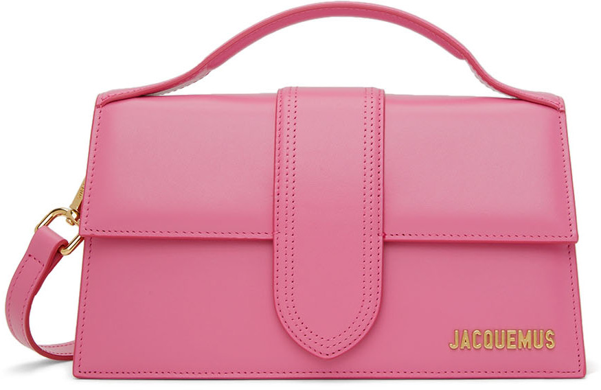 Jacquemus Pink 'Le Bambino Grand' Top Handle Bag
