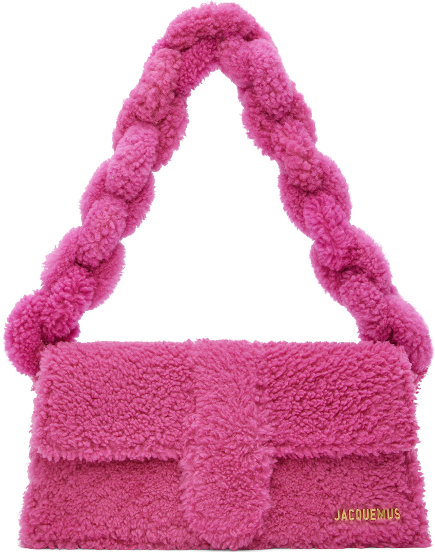 Jacquemus Pink Le Papier 'Le Bambidou' Bag