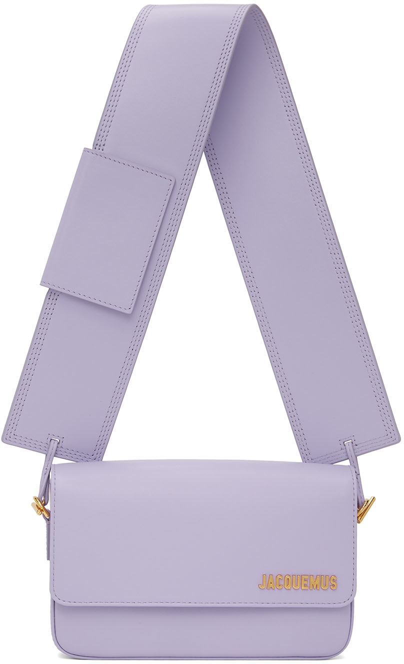 Jacquemus Purple Le Papier 'Le Carinu' Shoulder Bag