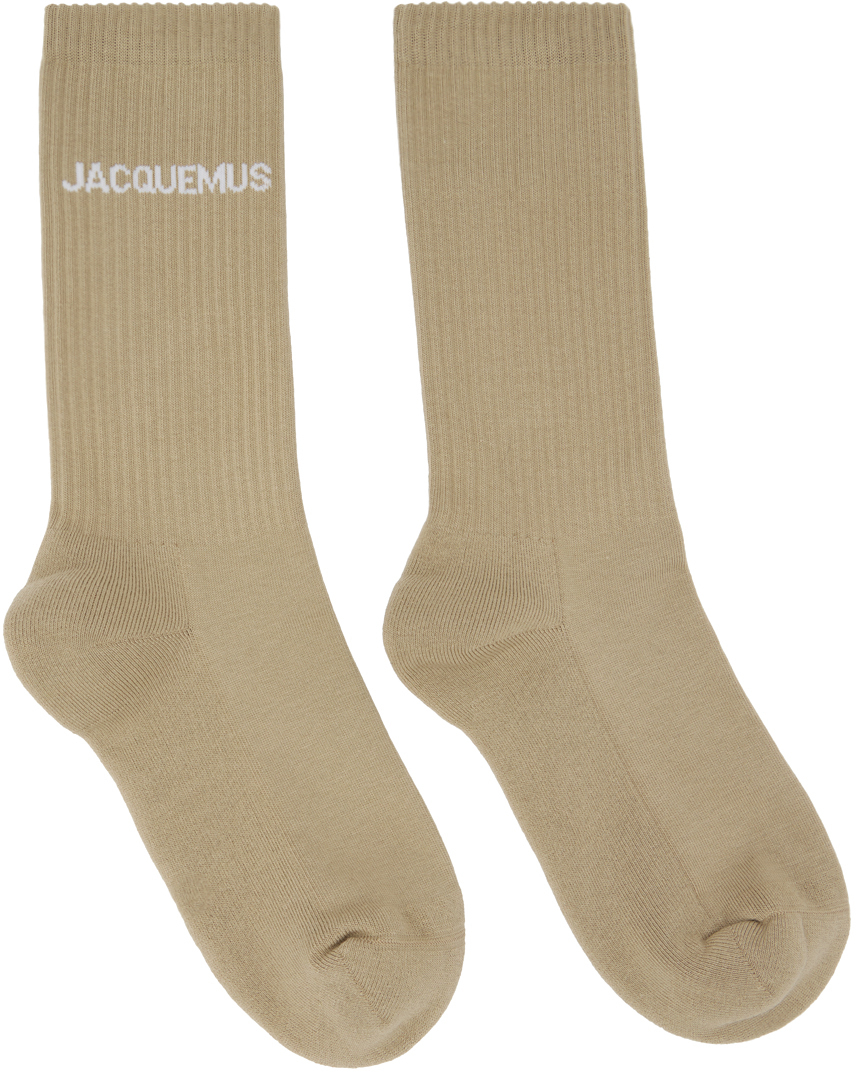 Jacquemus Beige 'Les Chaussettes Jacquemus' Socks