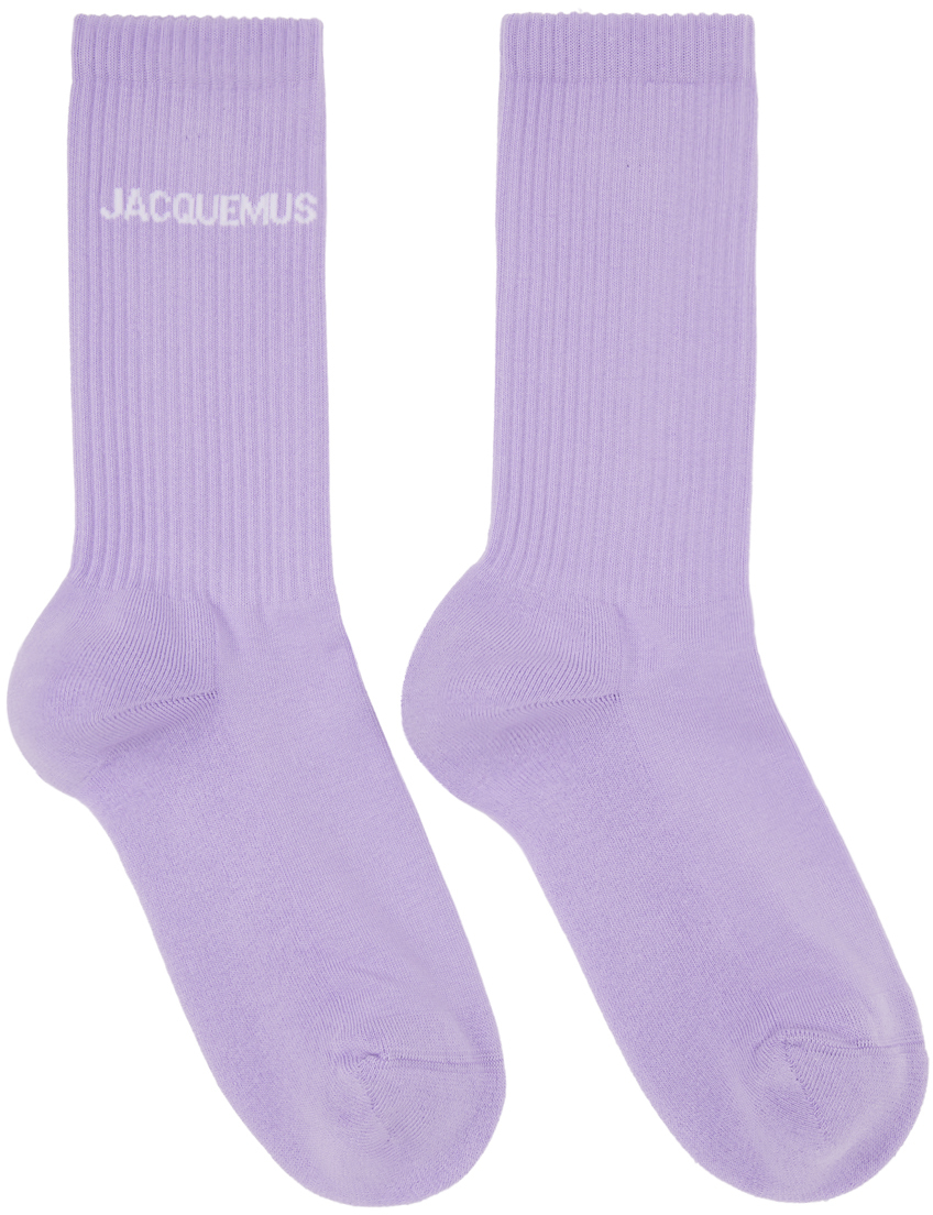 Jacquemus Purple Le Papier 'Les Chaussettes Jacquemus' Socks