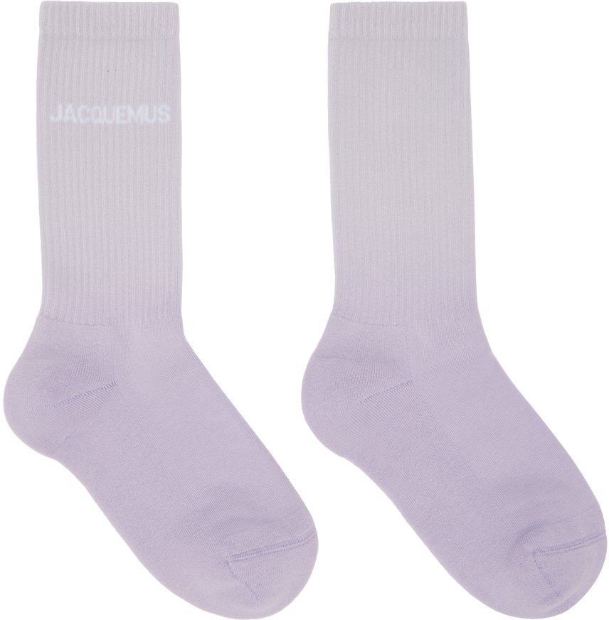Jacquemus Purple Le Papier 'Les Chaussettes Moisson' Socks