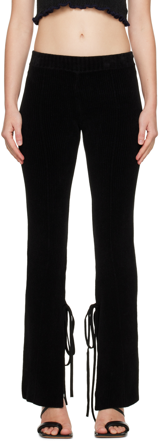 【関税込み】JACQUEMUS ブラック Le Pantalon Duci レギンス JACQUEMUSのブラック Le Pantalon Duci レギンスがセール中