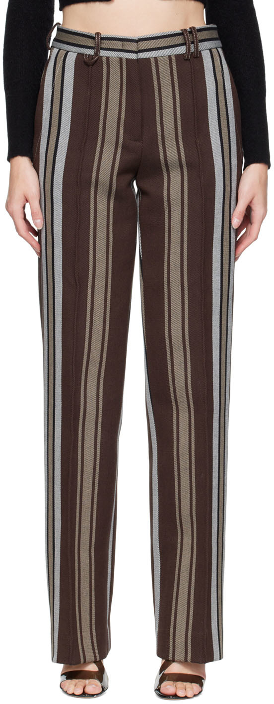 Jacquemus Brown 'Le Pantalon Camargue' Trousers