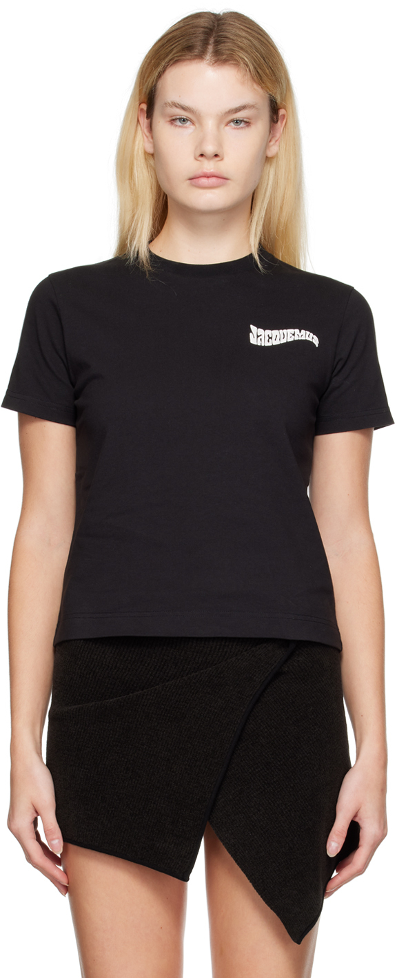 Jacquemus Black 'Le T-Shirt Camargue' T-Shirt