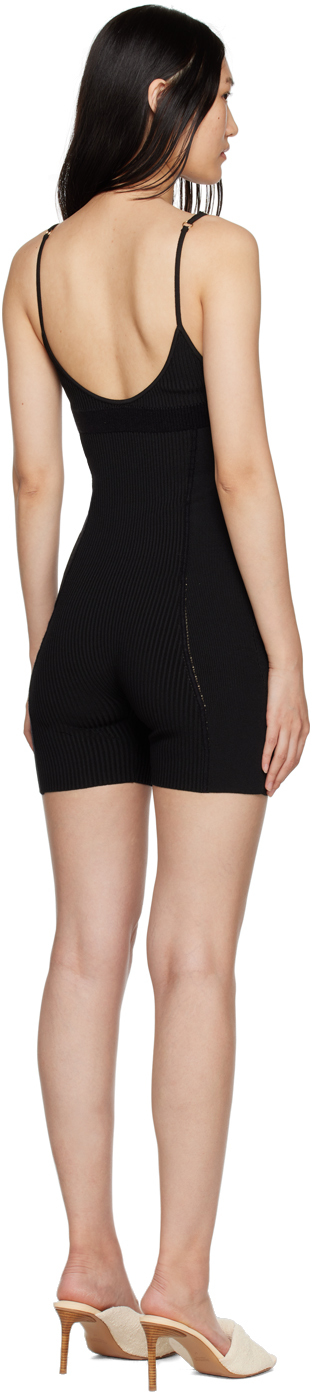 Jacquemus Bellinu Rib In 990 Black