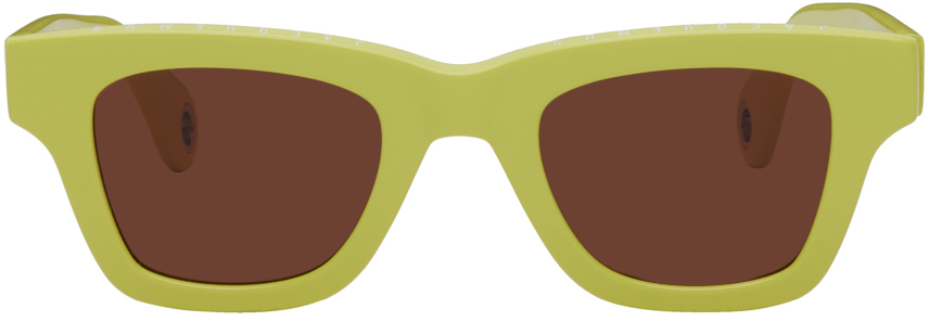 Jacquemus Yellow Le Papier 'Le Lunettes Nocio' Sunglasses