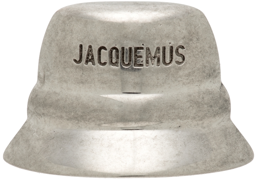 Jacquemus Silver 'Le Bob' Single Earring